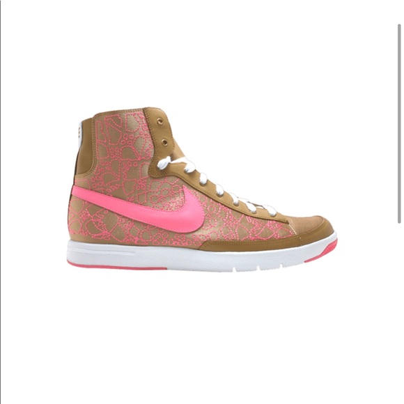 nike blazer mid rose gold